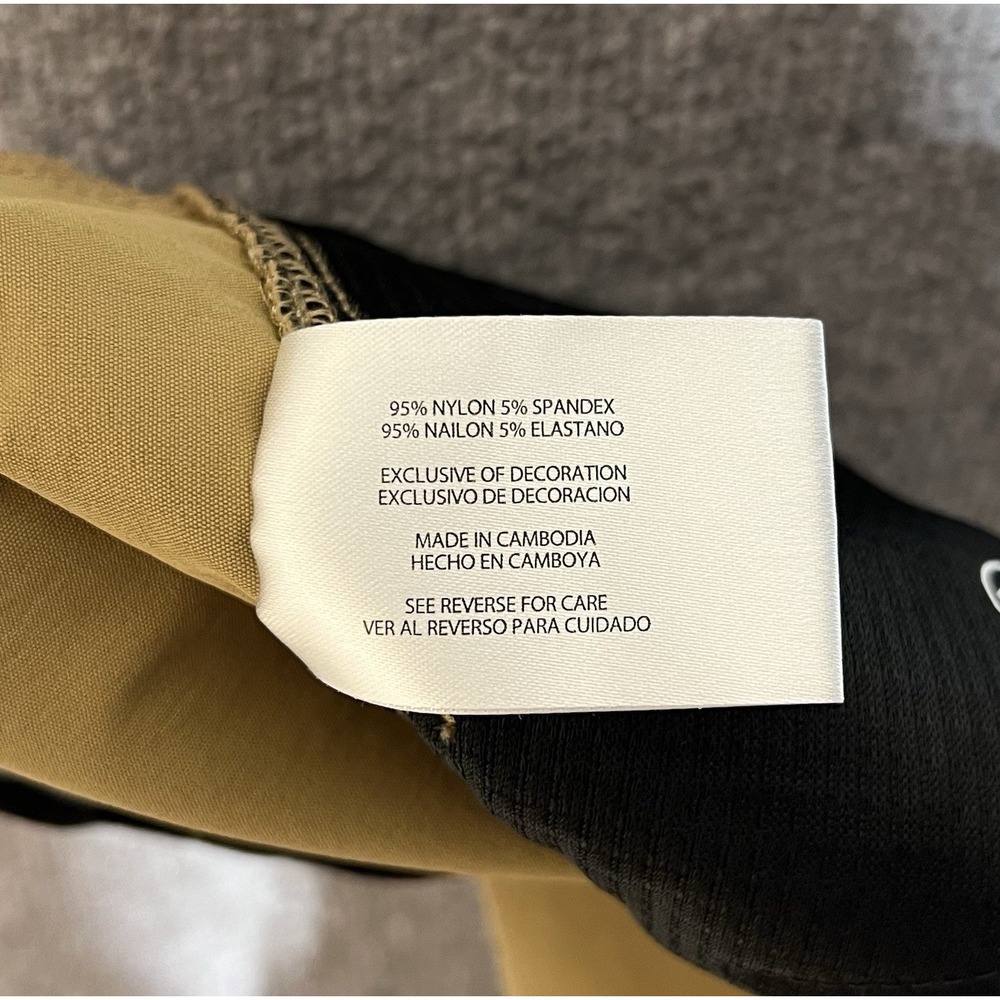 Orvis Tech Cargo Pants Mens Size 34x30 Nylon Stretch Pockets Water Repellent - Picture 5 of 12